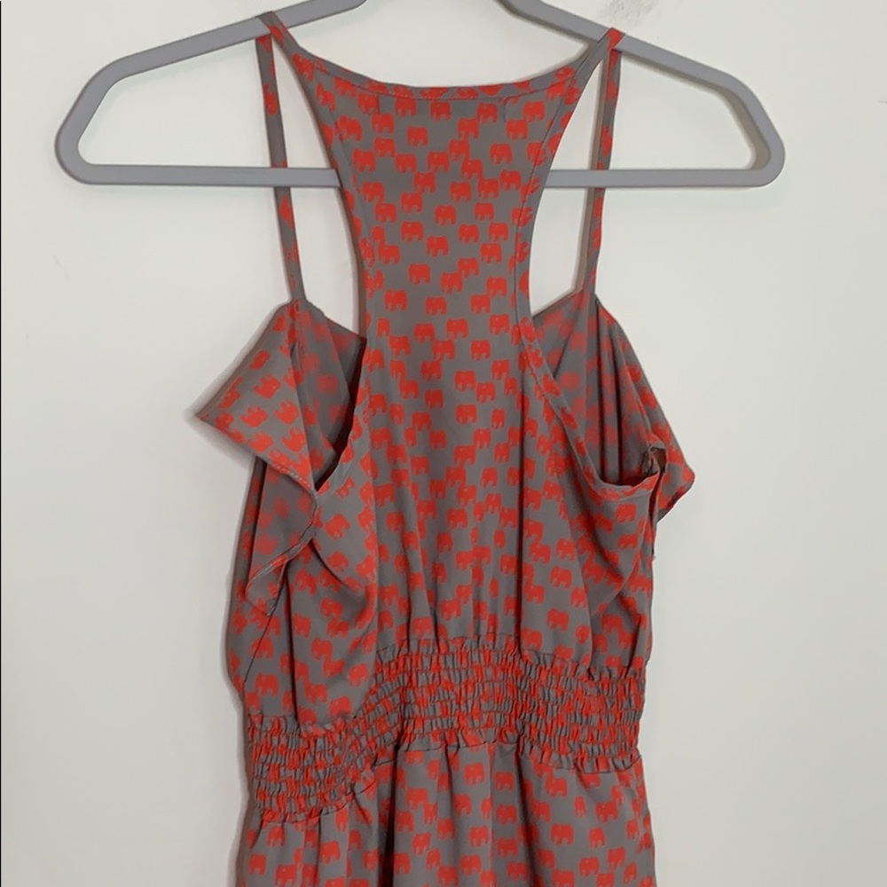 Karlie Elephant Print Racerback Dress - Picture 7 of 10